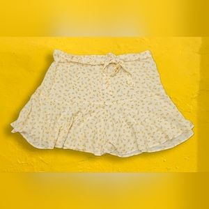 SO Floral Mini Skirt NWT